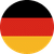 Deutschland Flagge Rund